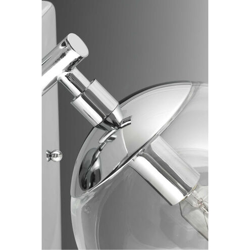 Mod 3 Light 24 inch Polished Chrome Bath Vanity Wall Light, Design Series